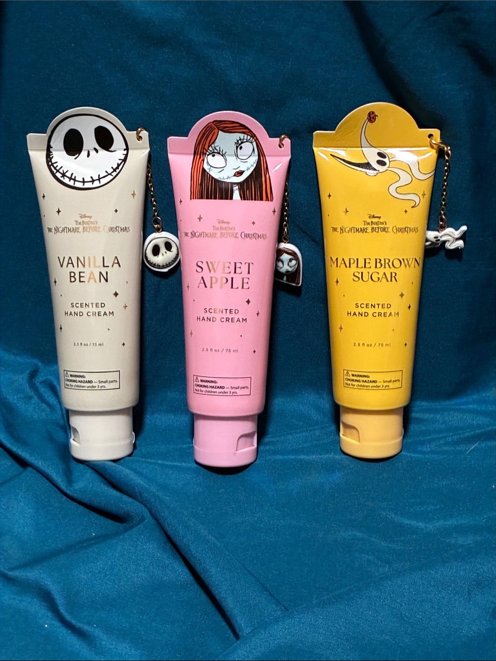 Disney The Nightmare Before Christmas Hand Cream Set - Pink, Yellow, Cream
